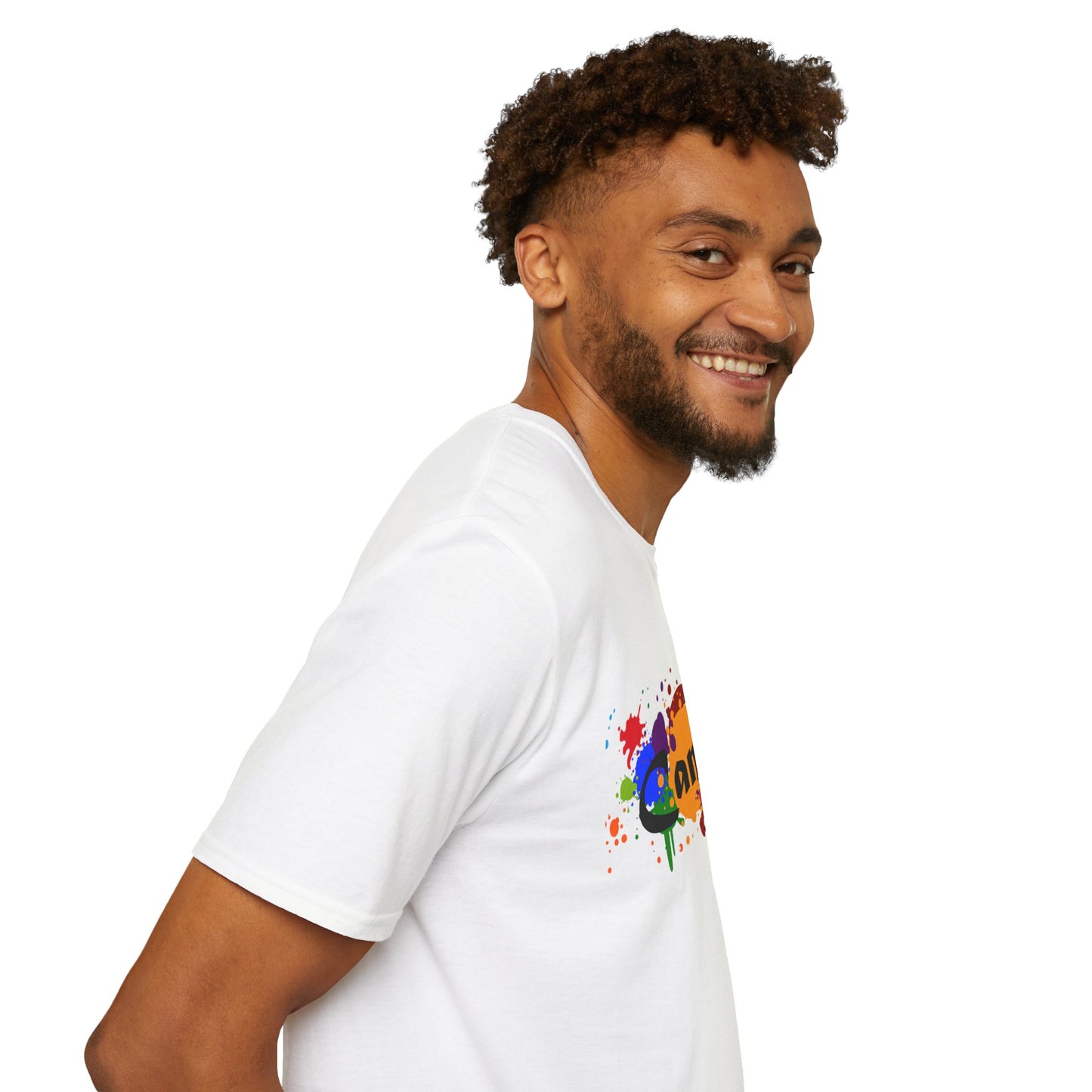 Canada Art Softstyle Unisex T-Shirt - Casual Travel Tee for City Lovers
